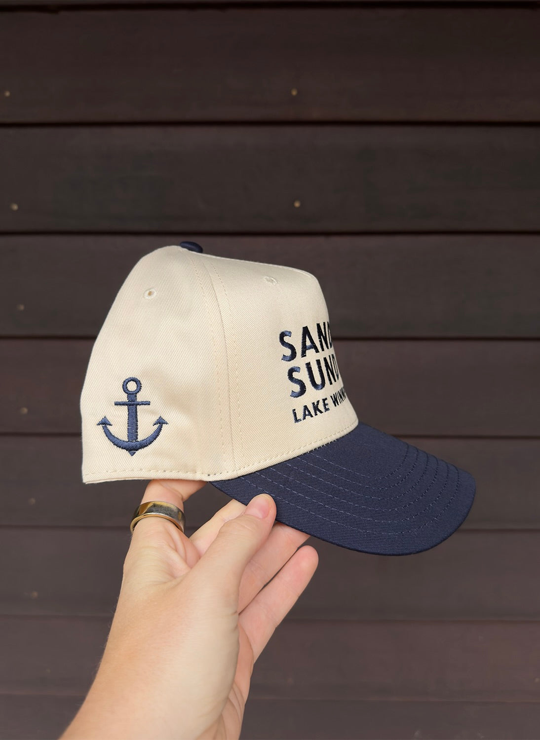 Sandbar Sundays Anchor Hat