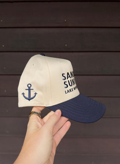 Sandbar Sundays Anchor Hat